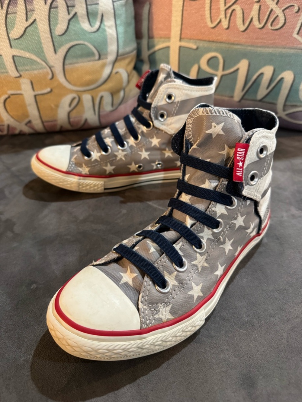 Converse Chuck Taylor All Stars ‘Stars & Stripes’  High-Top Sneakers 2013